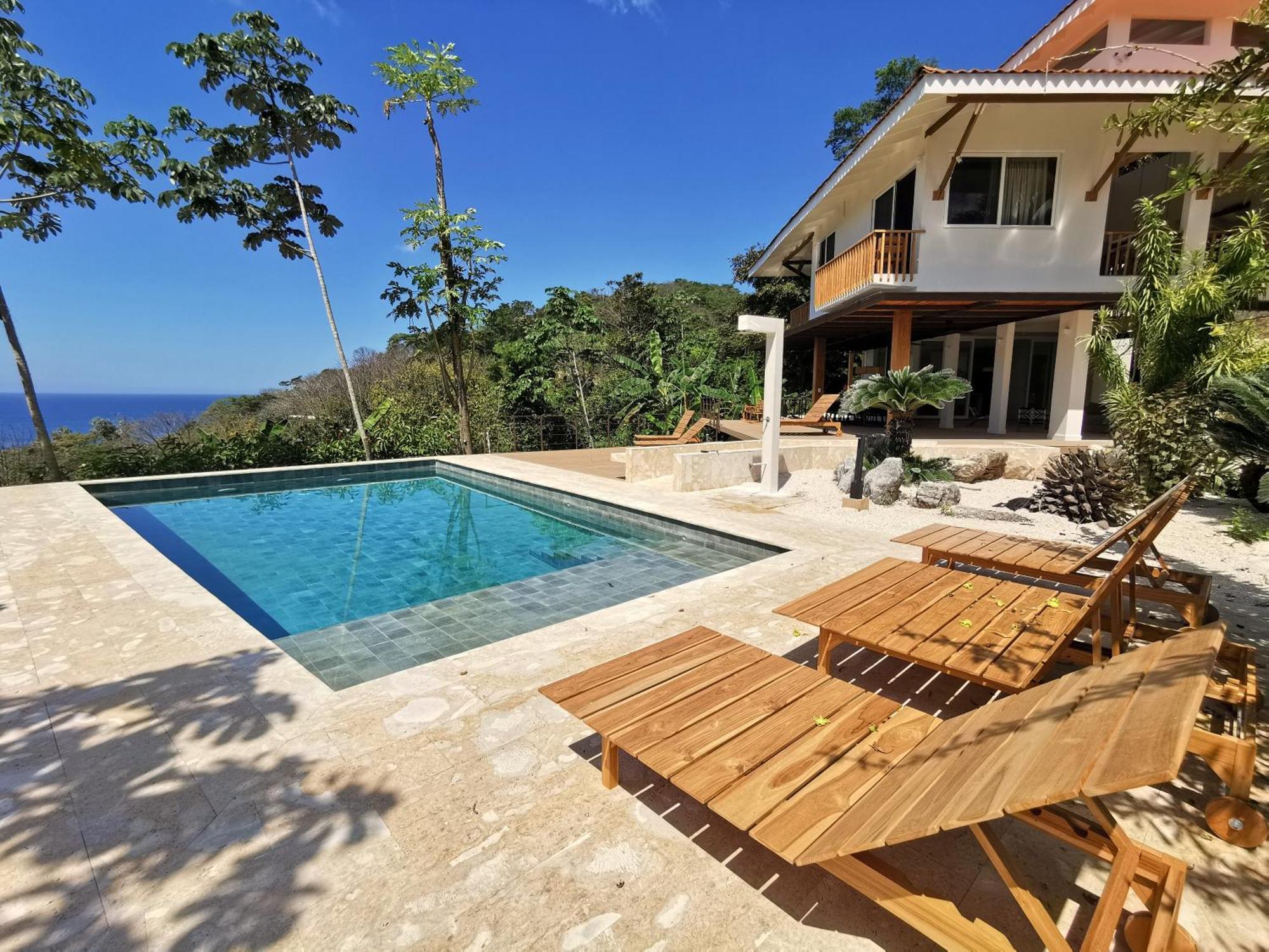 Casa Luna - Private Suites With Ocean View, Pool, Ac, Wifi Playa Santa Teresa  Экстерьер фото